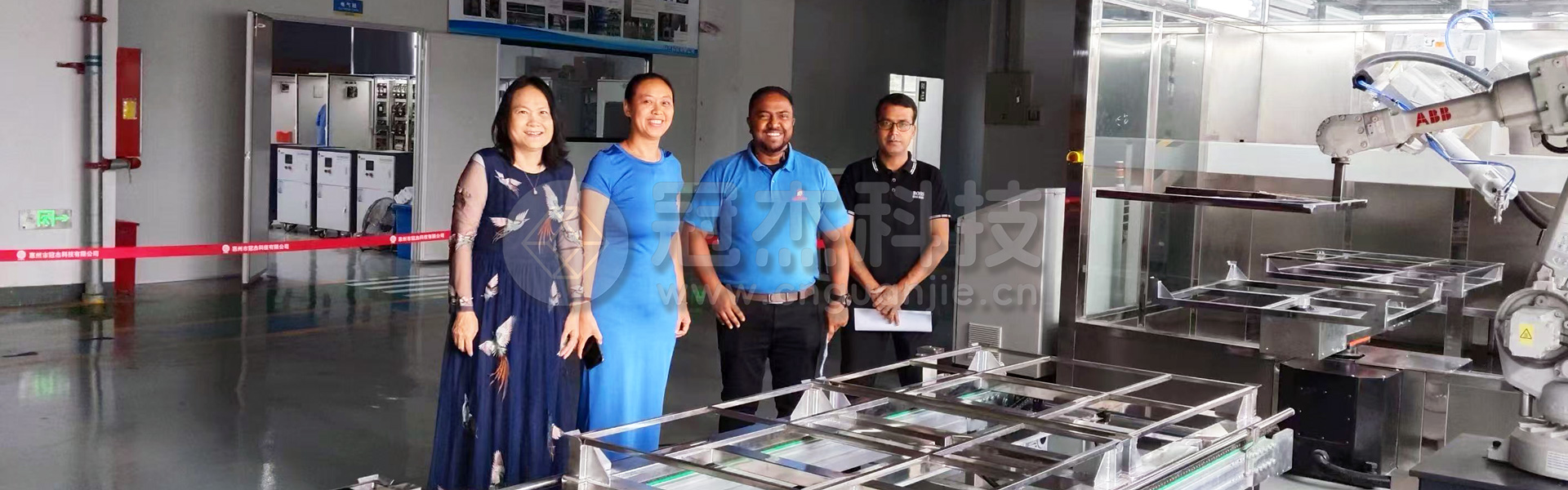 孟加拉人民共和国客户到访冠杰科技惠州工厂 就电动车涂装线项目达成初步合作意向(图1) 孟加拉人民共和国客户到访冠杰科技惠州工厂 就电动车涂装线项目达成初步合作意向