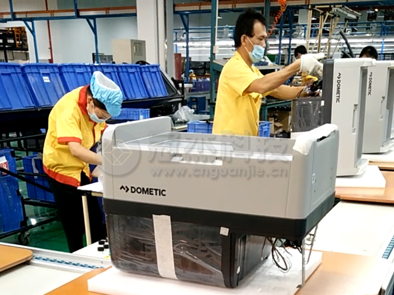 冠杰科技赋能多美达珠海基地:铸就全球车载冰箱总装线标杆(图1) 冠杰科技赋能多美达珠海基地:铸就全球车载冰箱总装线标杆(图1)