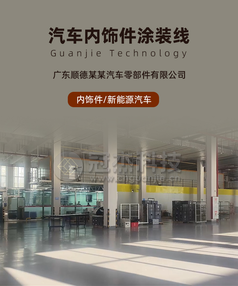 广东顺德某某汽车零部件有限公司汽车内饰件涂装线(图1)